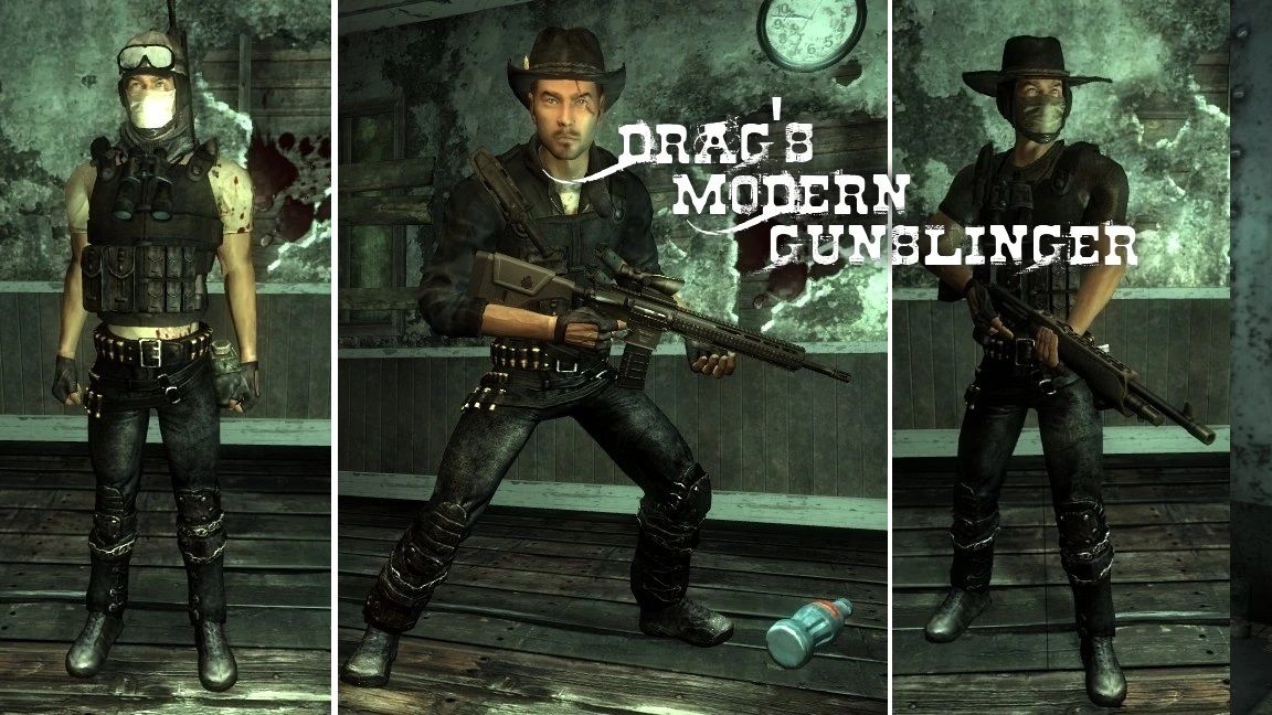 drag's modern gunslinger mod for Fallout: New Vegas