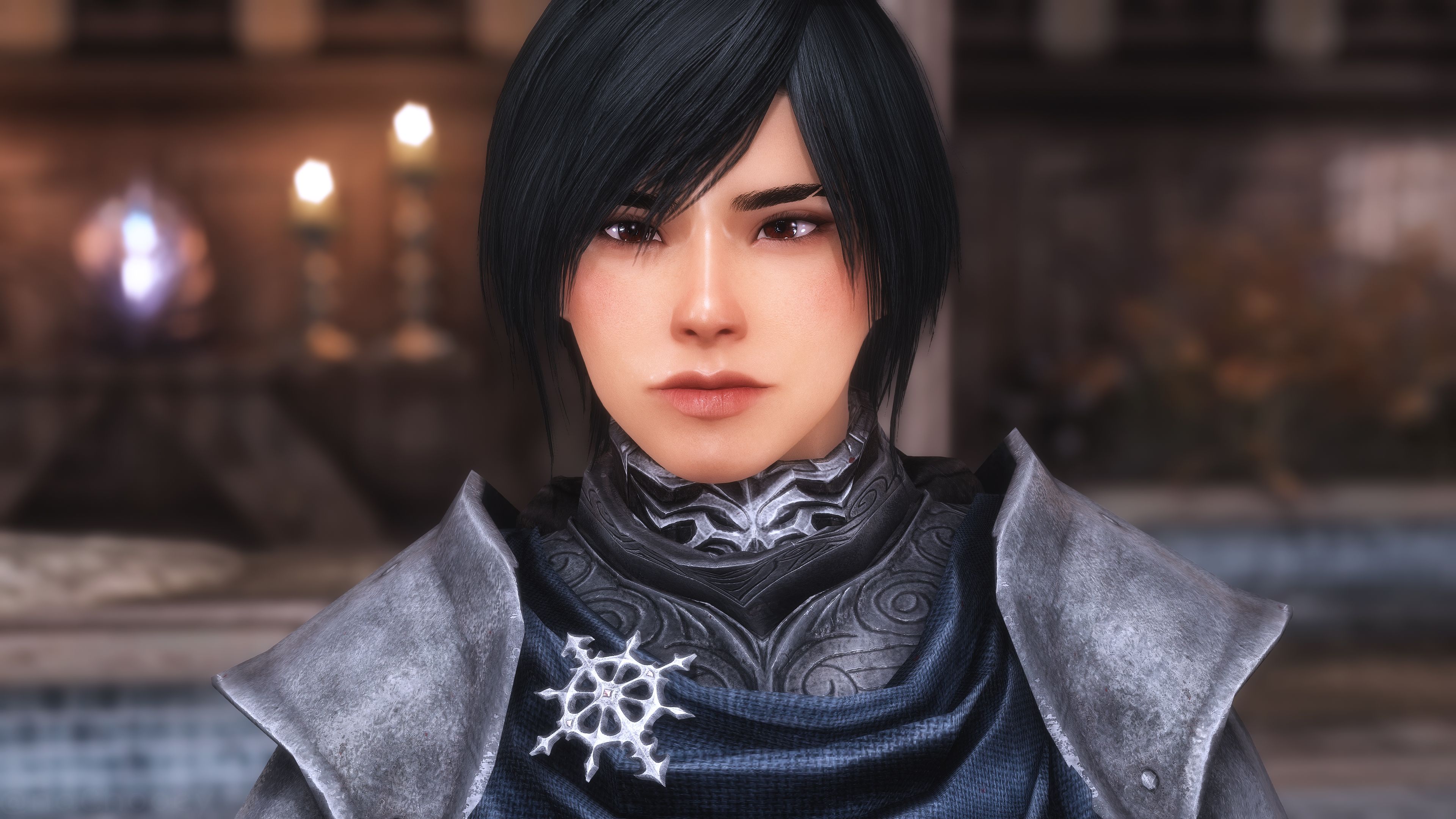 Kalilies Brows for High Poly Head - COTR - UBE mod for The Elder Scrolls V: Skyrim Special Edition