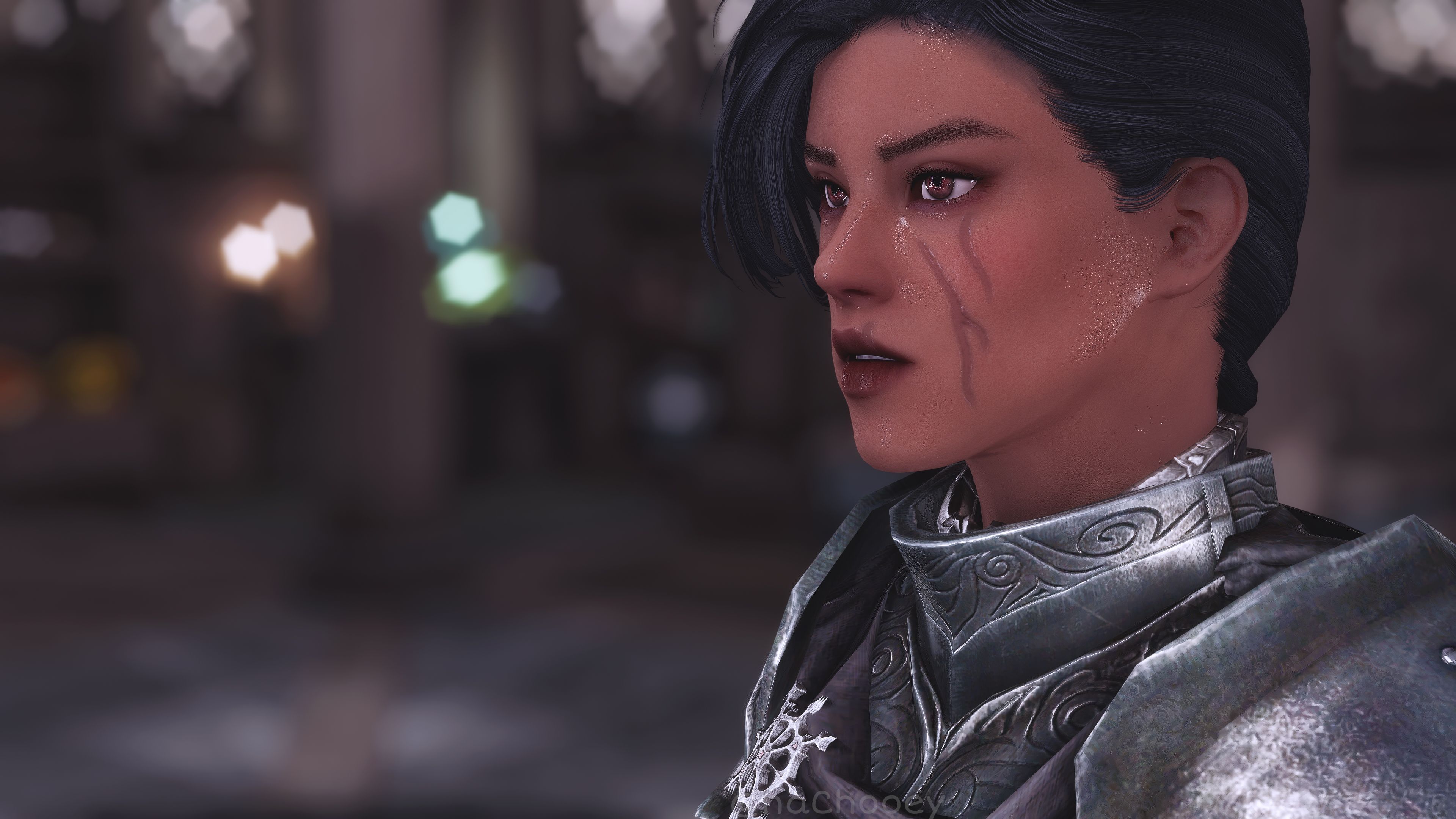 Kyoe's Bang'n Brows for High Poly Head - COTR - UBE mod for The Elder Scrolls V: Skyrim Special Edition