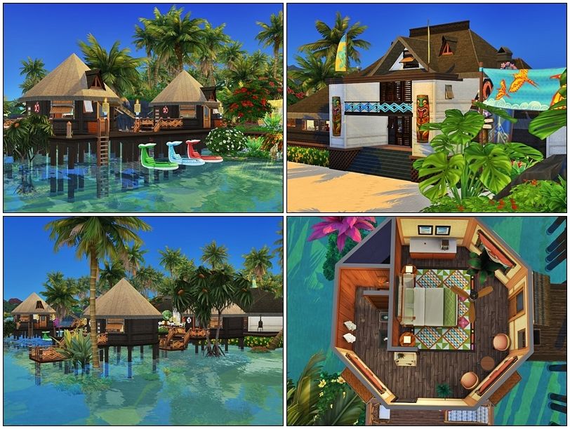 Hotel Sun Shine mod for The Sims 4 