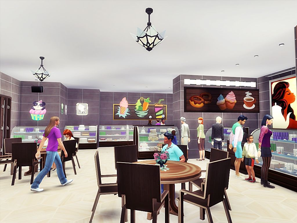 Cakes and Ice cream mod for The Sims 4 