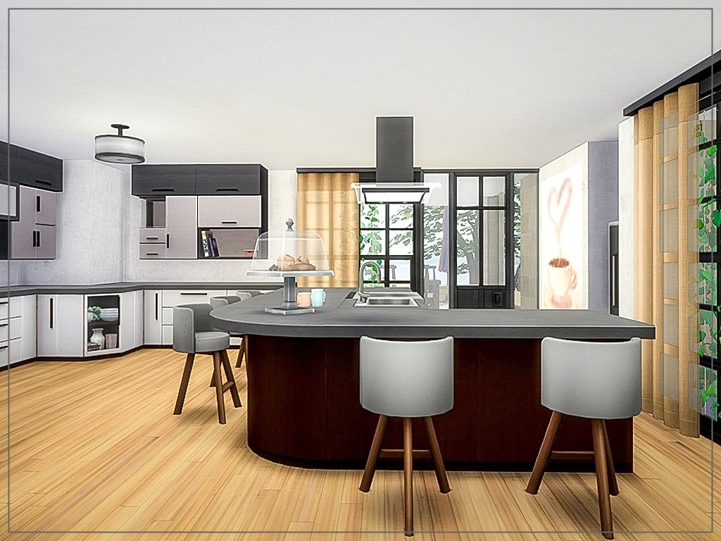 Ocean Villa mod for The Sims 4 