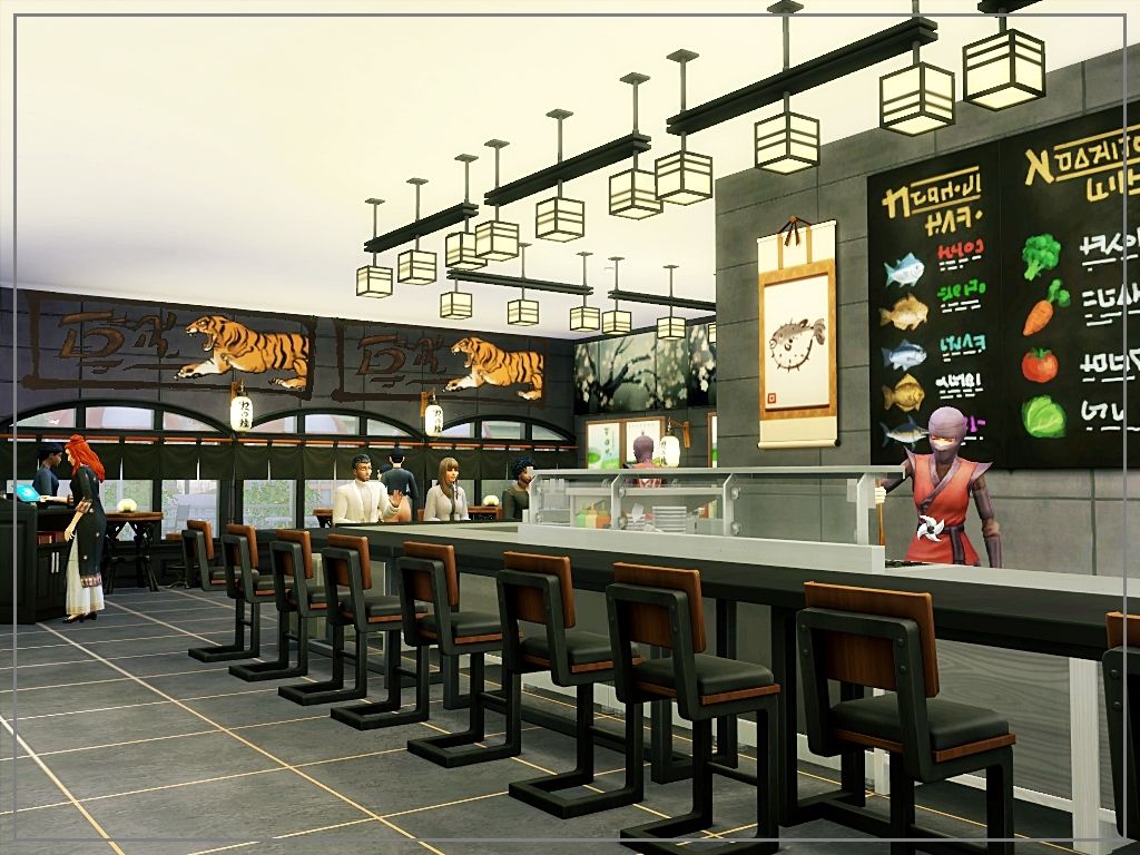 London street mod for The Sims 4 