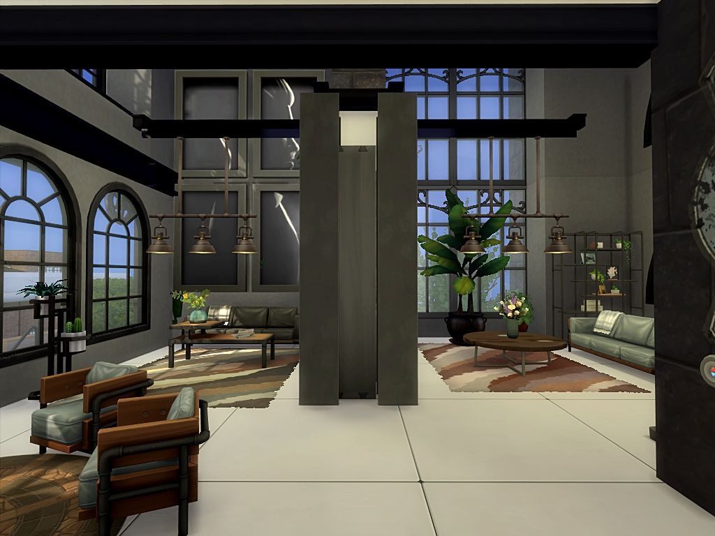 Industrial Loft mod for The Sims 4 