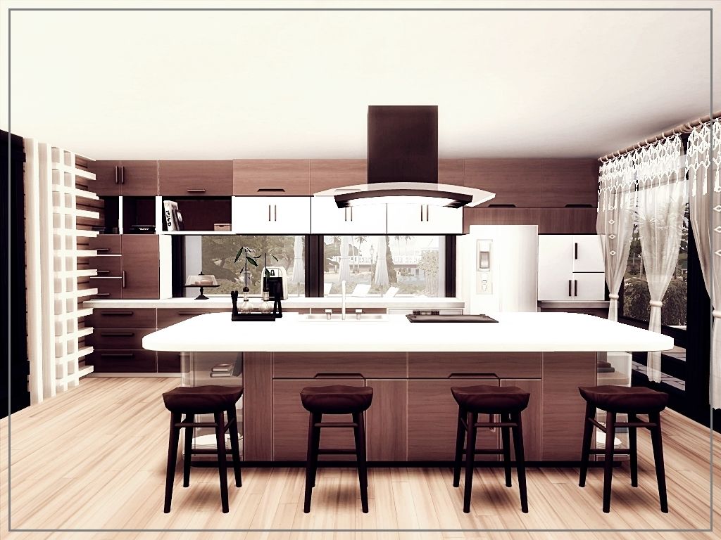 Luxury Modern Villa mod for The Sims 4 