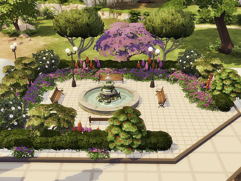 Amusement park mod for The Sims 4 