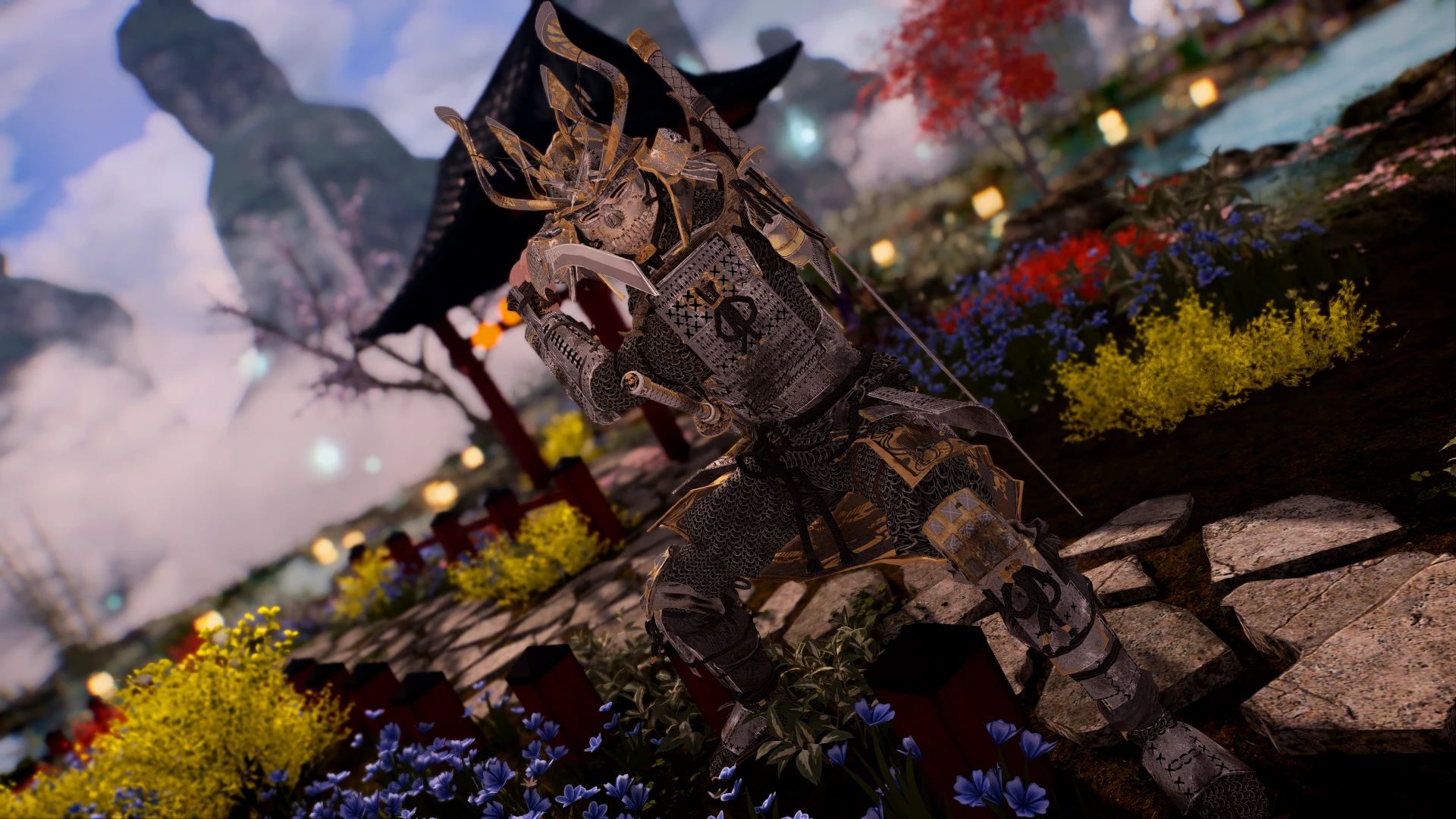 Samurai Akechi Armor Pack mod for The Elder Scrolls V: Skyrim Special Edition