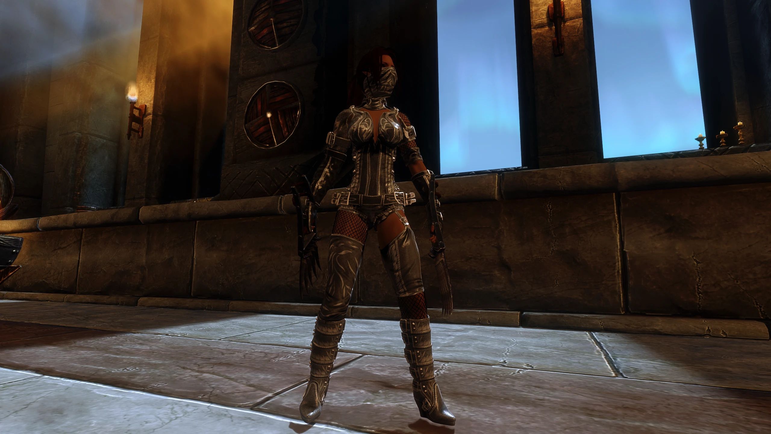 Deadly Assassin by Alecu BHUNP mod for The Elder Scrolls V: Skyrim Special Edition