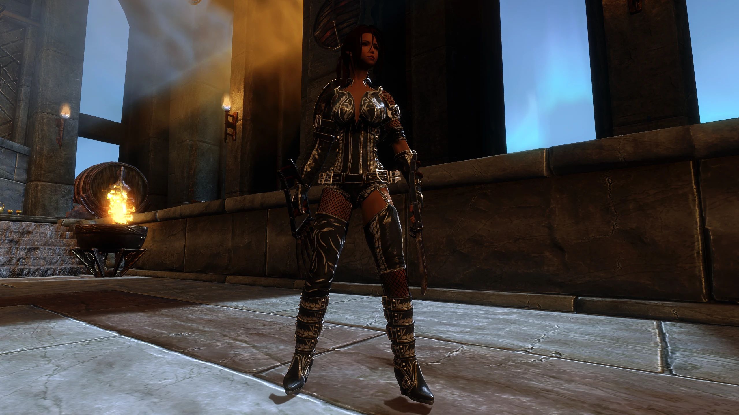 Deadly Assassin by Alecu BHUNP mod for The Elder Scrolls V: Skyrim Special Edition