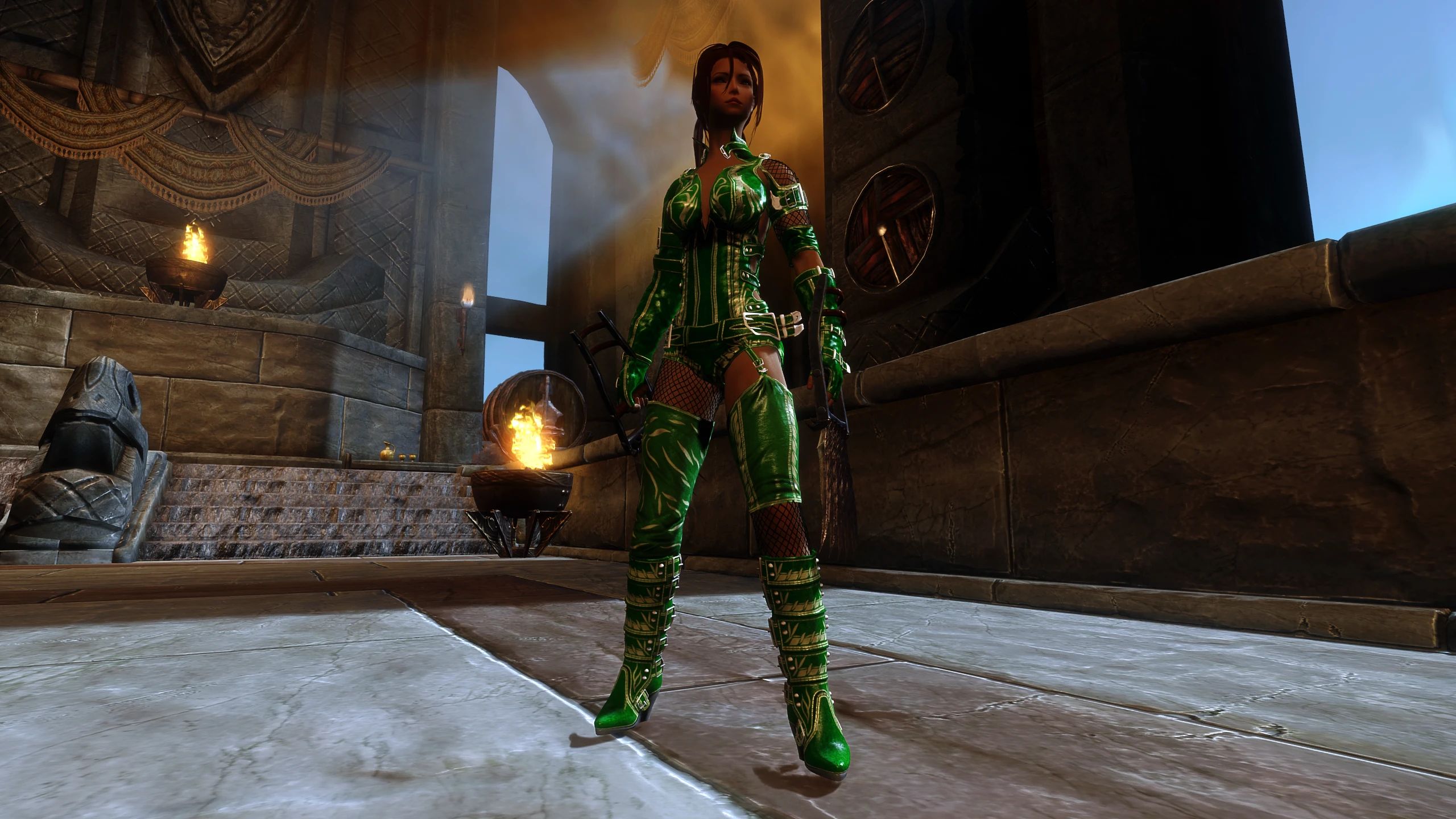 Deadly Assassin by Alecu BHUNP mod for The Elder Scrolls V: Skyrim Special Edition