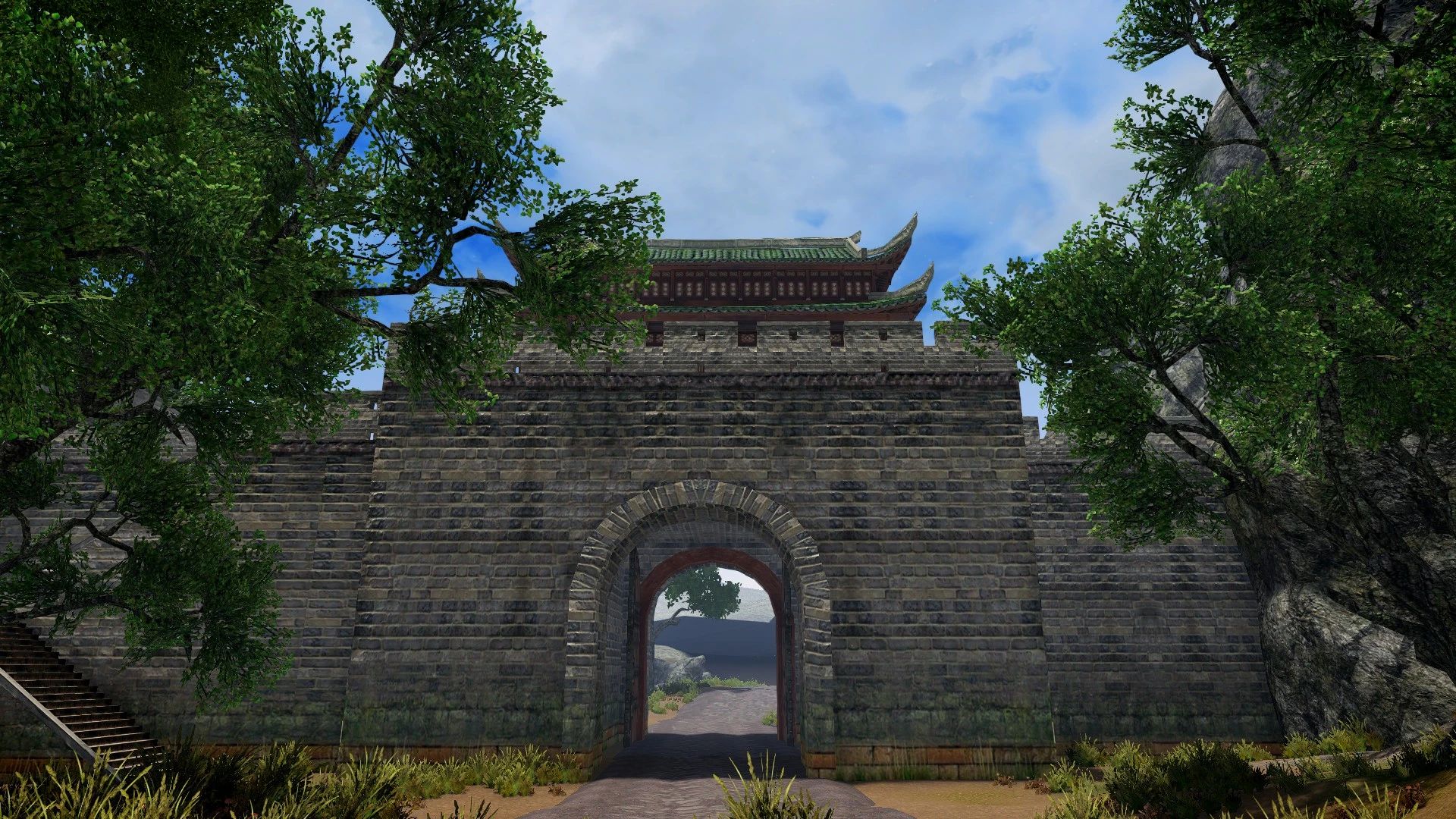 CangLoong City mod for The Elder Scrolls V: Skyrim Special Edition