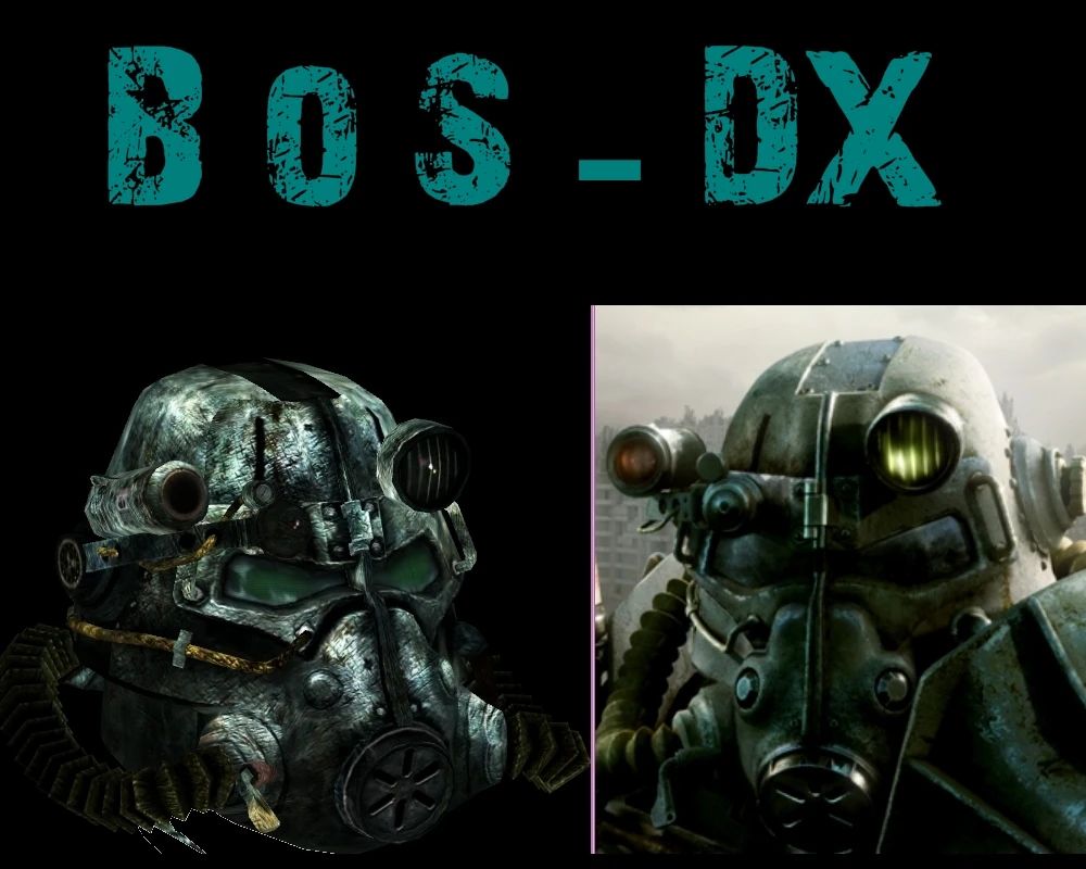 BOS Power Armor DX  mod for Fallout 3