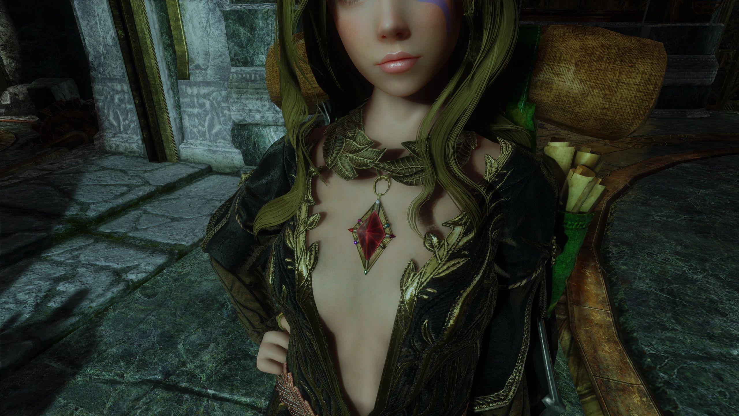 Amulet of Kings bodyslided mod for The Elder Scrolls V: Skyrim Special Edition