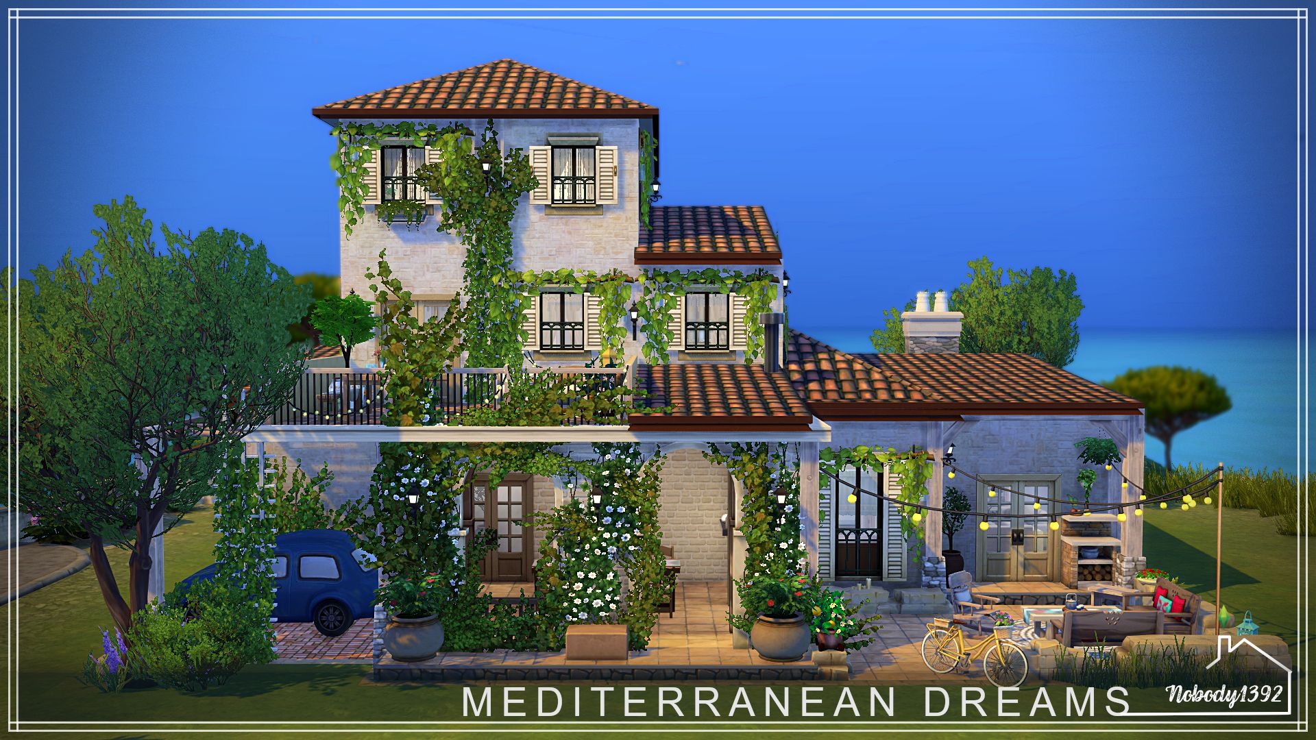 Mediterranean Dreams (No CC!) mod for The Sims 4 