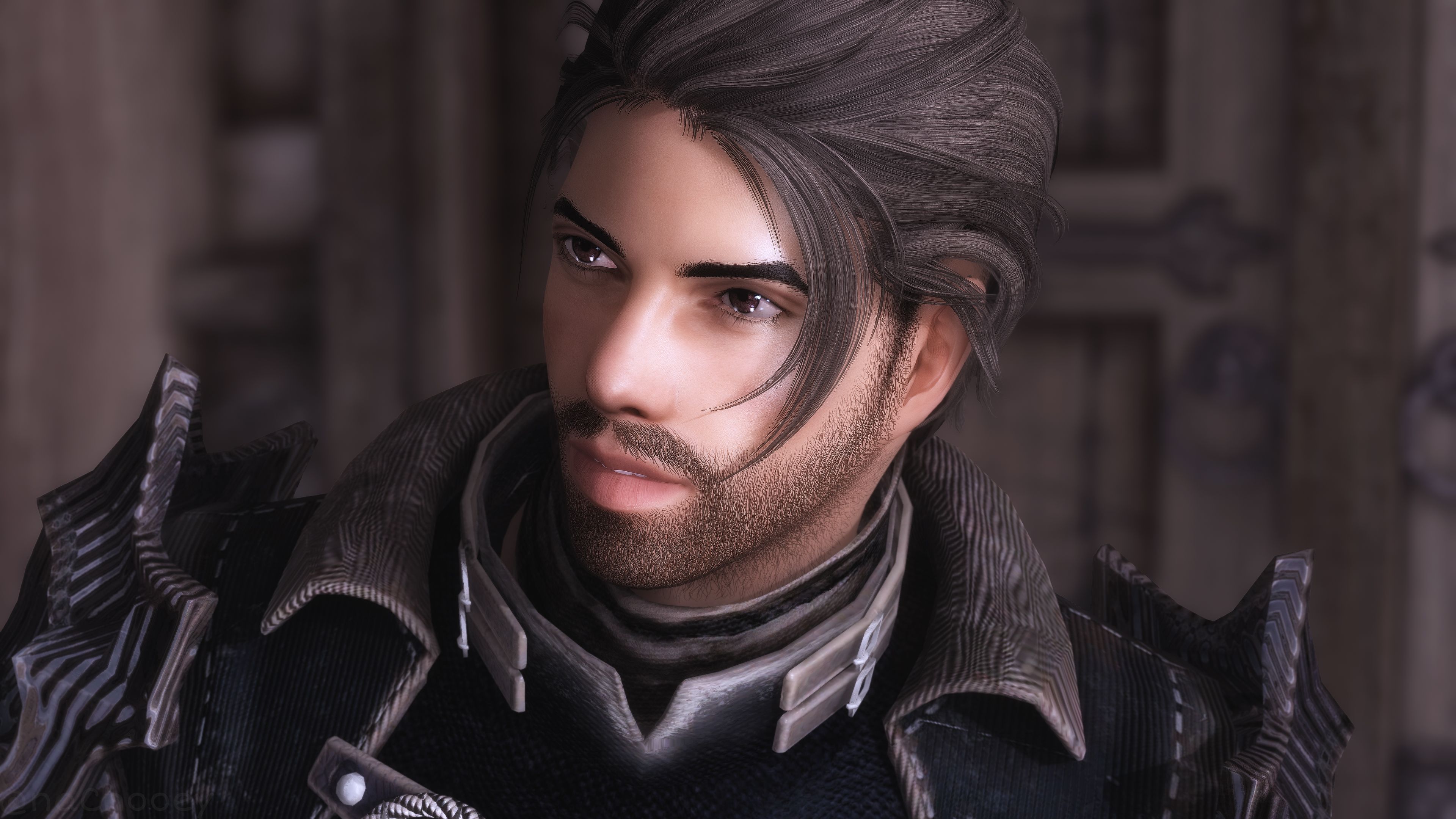 Brows by Hvergelmir for High Poly Head - COTR - UBE mod for The Elder Scrolls V: Skyrim Special Edition