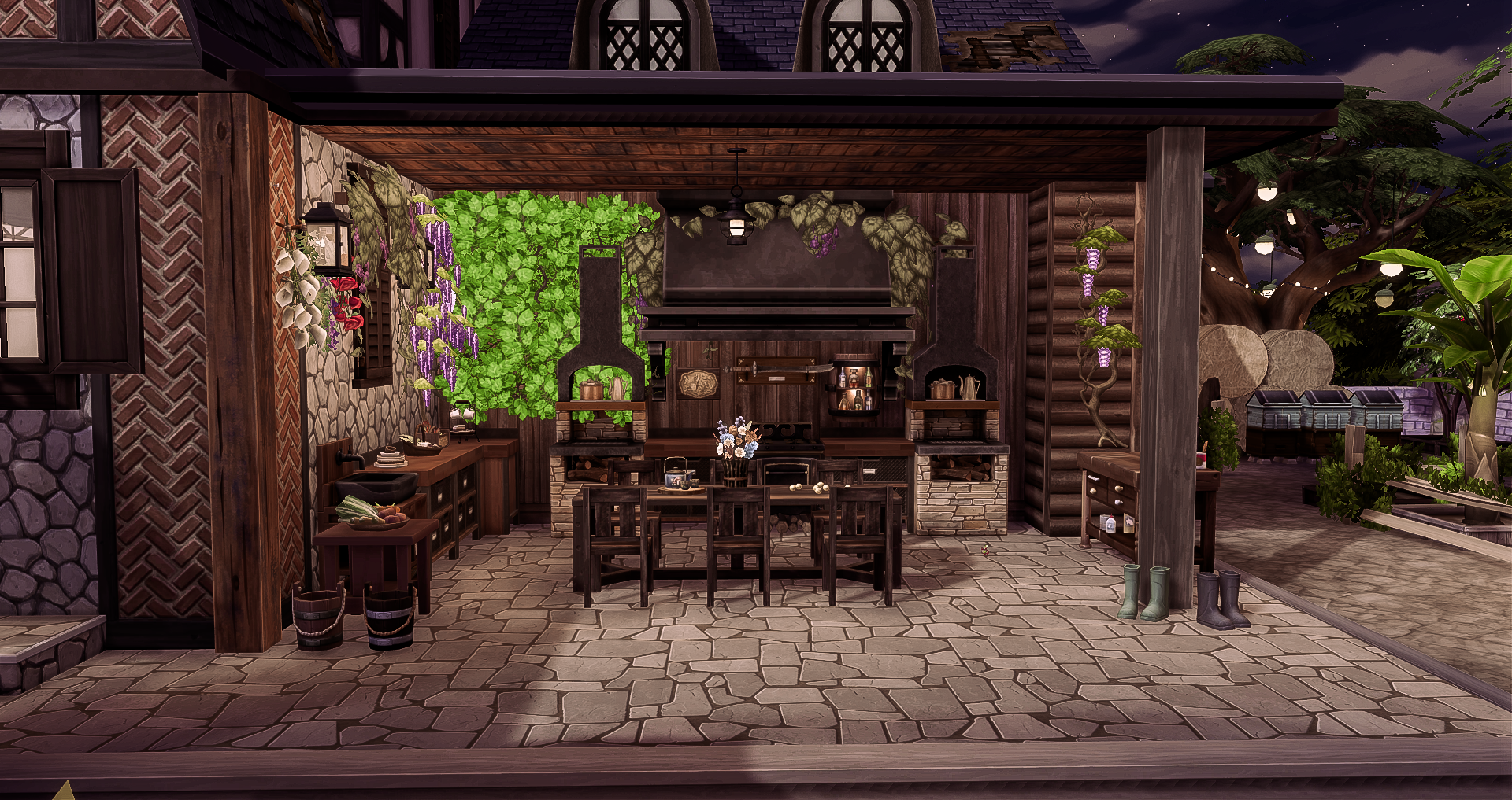 Medieval Farm (GGM Exclusive) mod for The Sims 4 