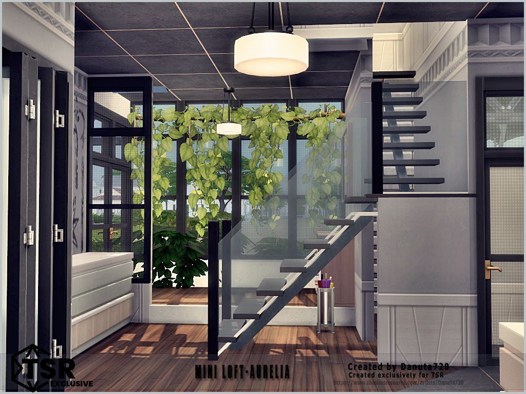 Mini Loft-Aurelia mod for The Sims 4 