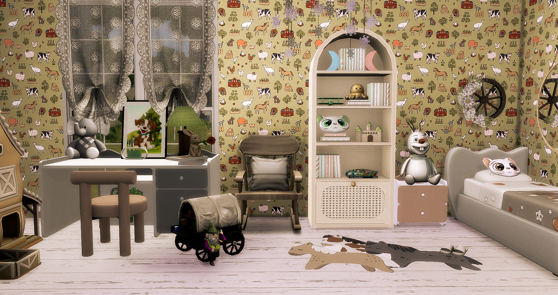 Baby Farmer_set (GGM Exclusive) mod for The Sims 4 