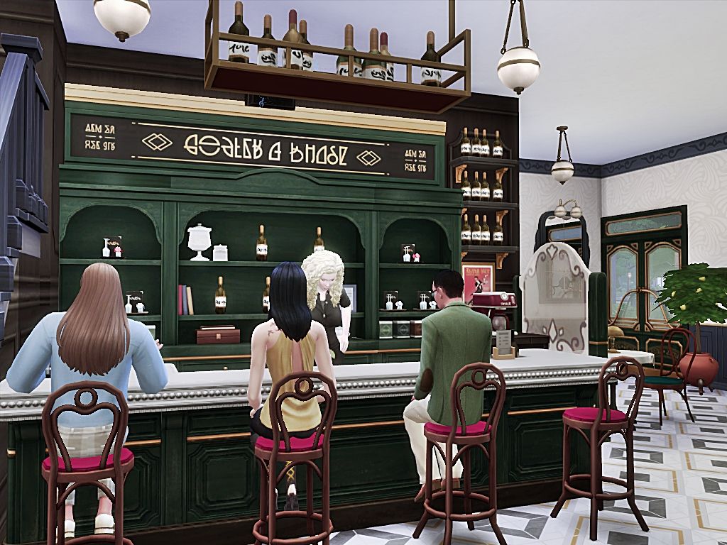Giselle Cafe - Bistro mod for The Sims 4 