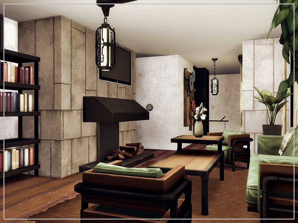 Lake Modern House mod for The Sims 4 