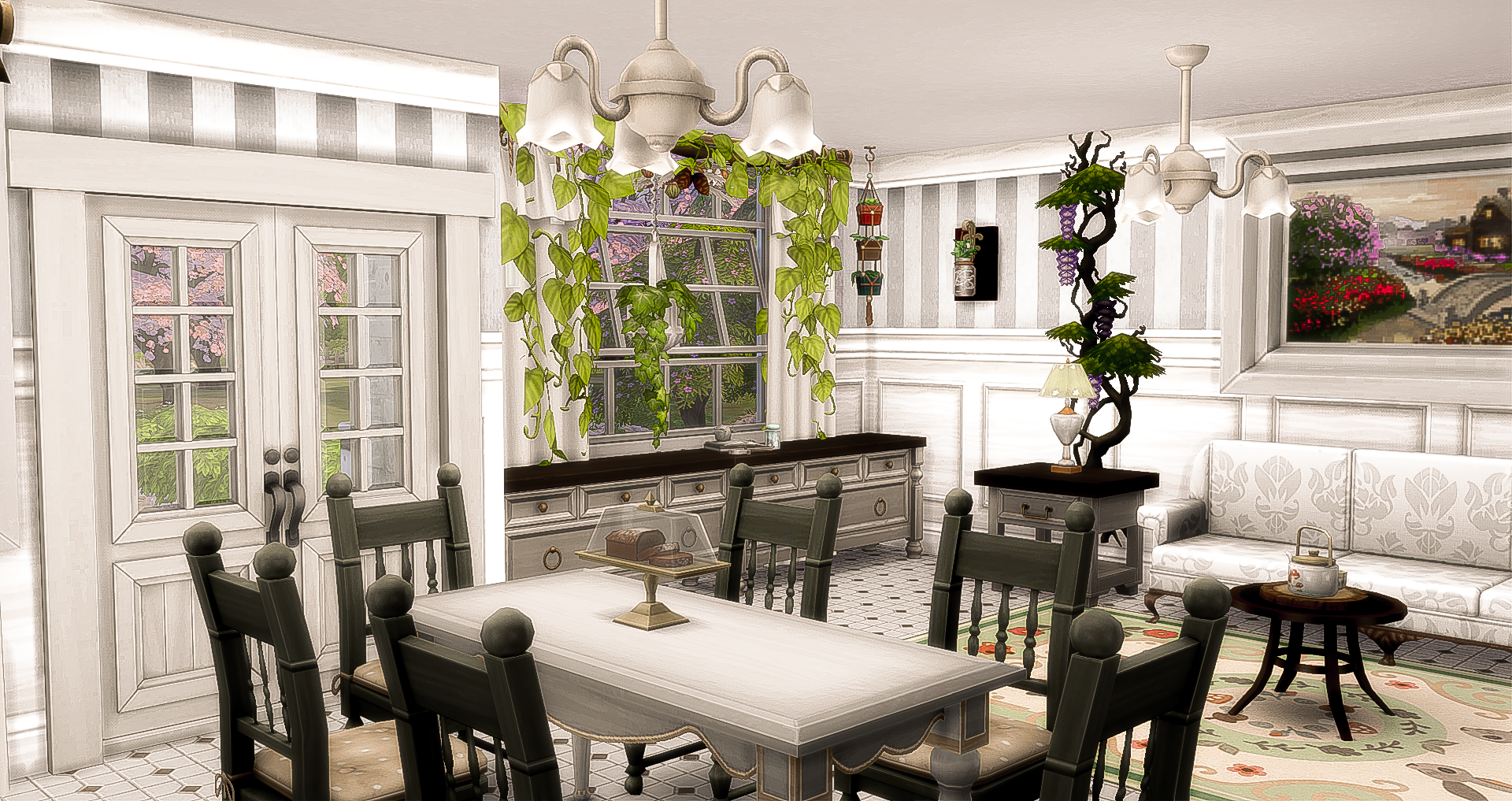 Magnolia-Summer Palace mod for The Sims 4 