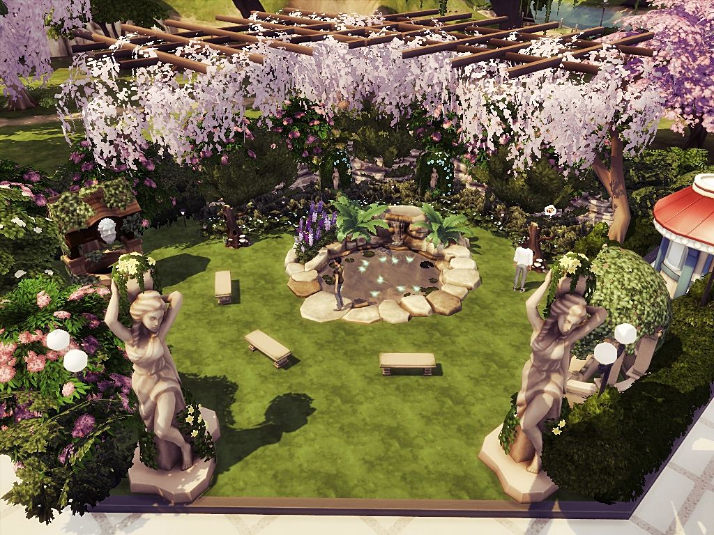 Amusement park mod for The Sims 4 