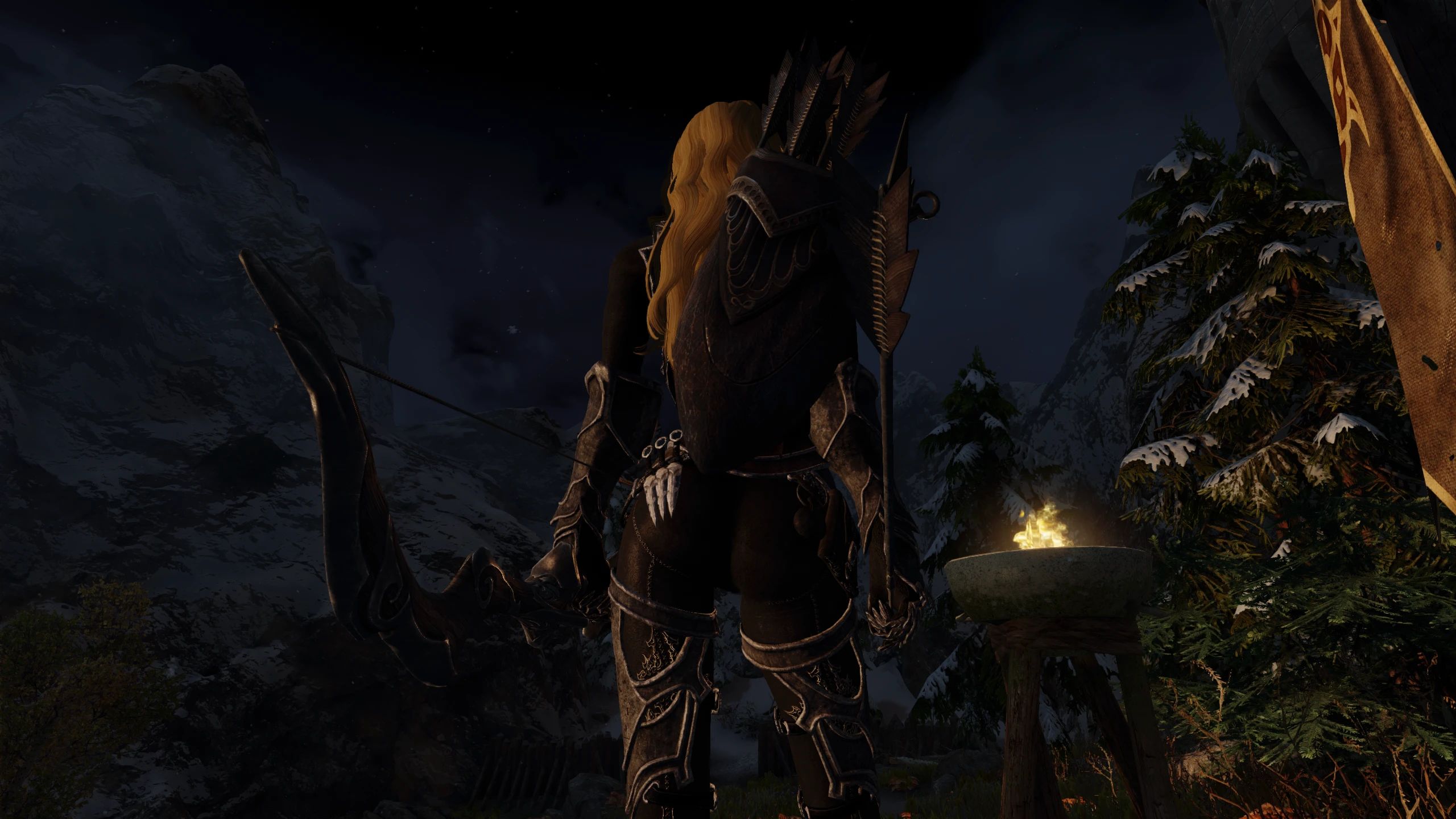 Demon Hunter Armor by Jojjo BHUNP mod for The Elder Scrolls V: Skyrim Special Edition