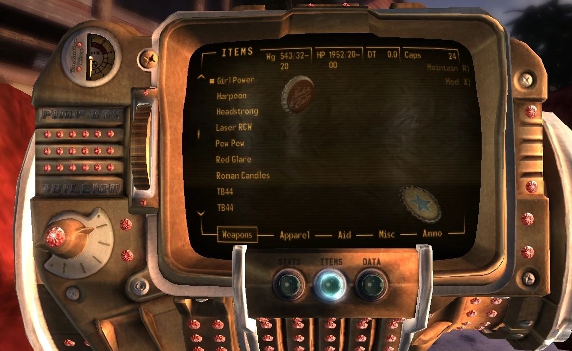 Pimpboy 3 Billion pipboy mod mod for Fallout: New Vegas