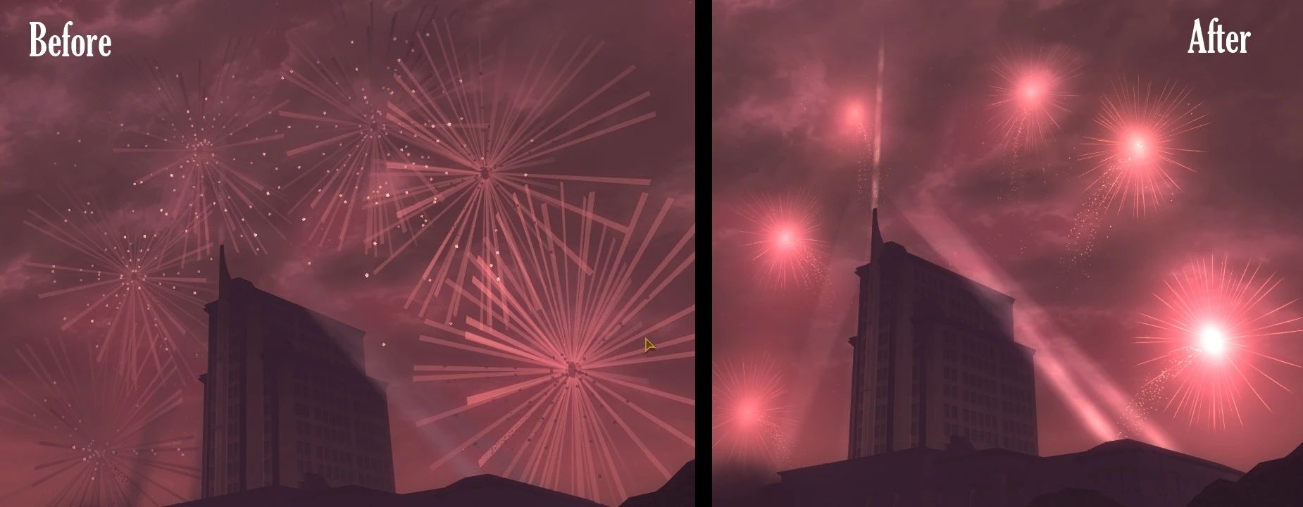 Dead Money Fireworks Fix mod for Fallout: New Vegas