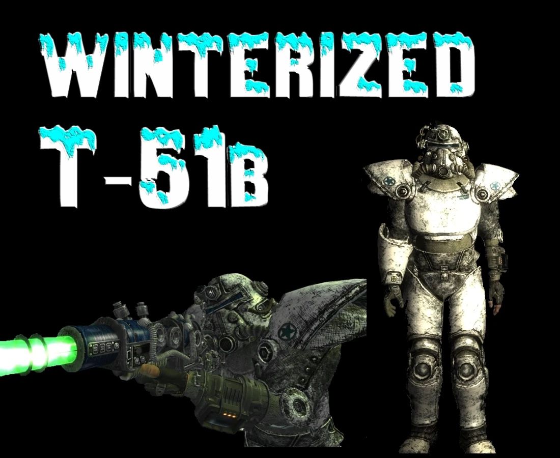 Winterized PA DX retex mod for Fallout 3