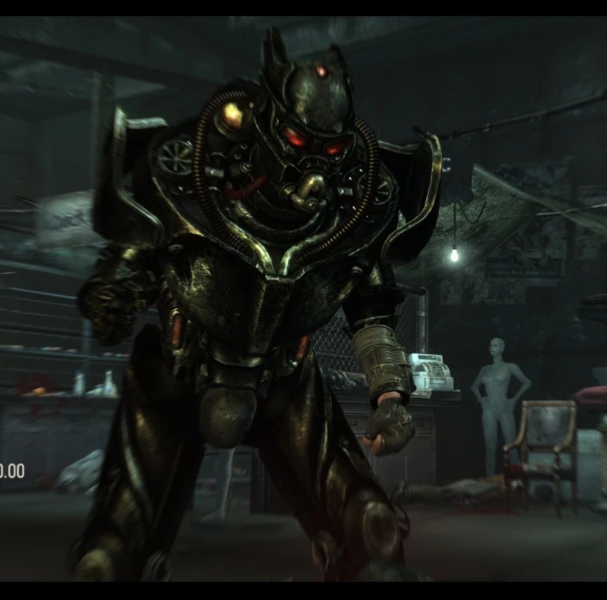 Enclave Armor DX remake mod for Fallout 3