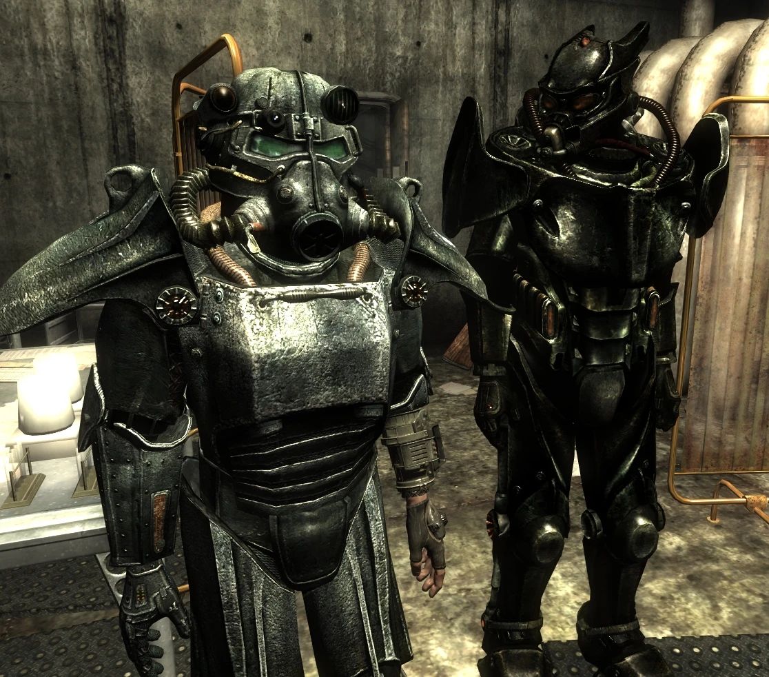 Enclave Armor DX remake mod for Fallout 3
