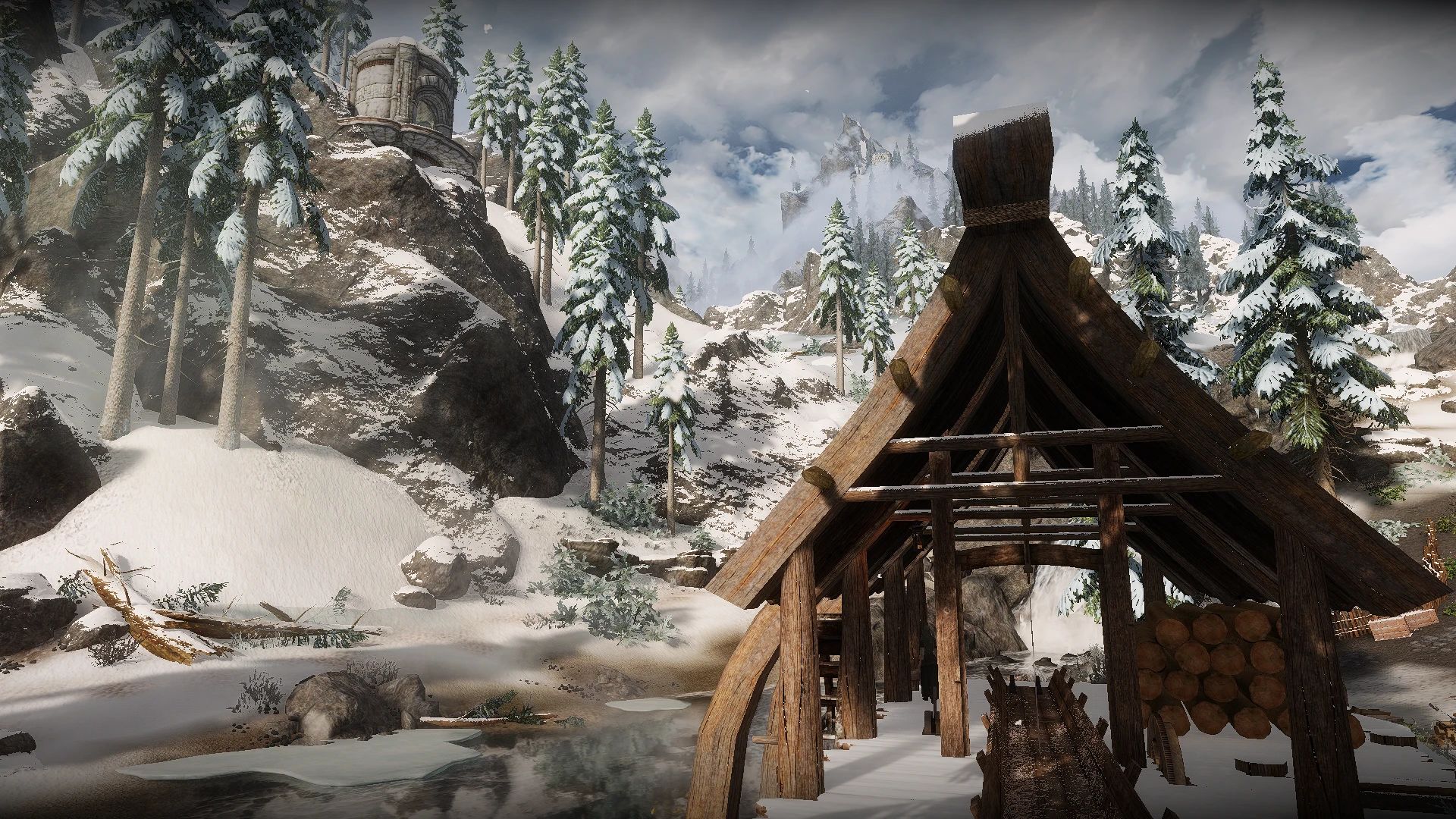 Anga's Mill - Cities of the North Addon Patch Collection mod for The Elder Scrolls V: Skyrim Special Edition