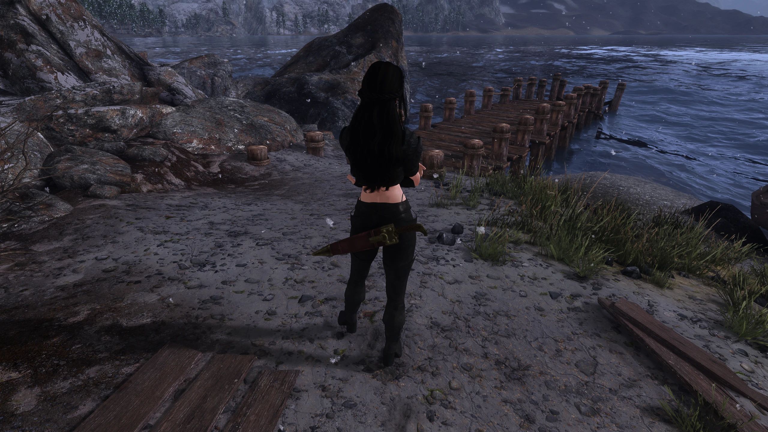 Katarina Armour BHUNP mod for The Elder Scrolls V: Skyrim Special Edition
