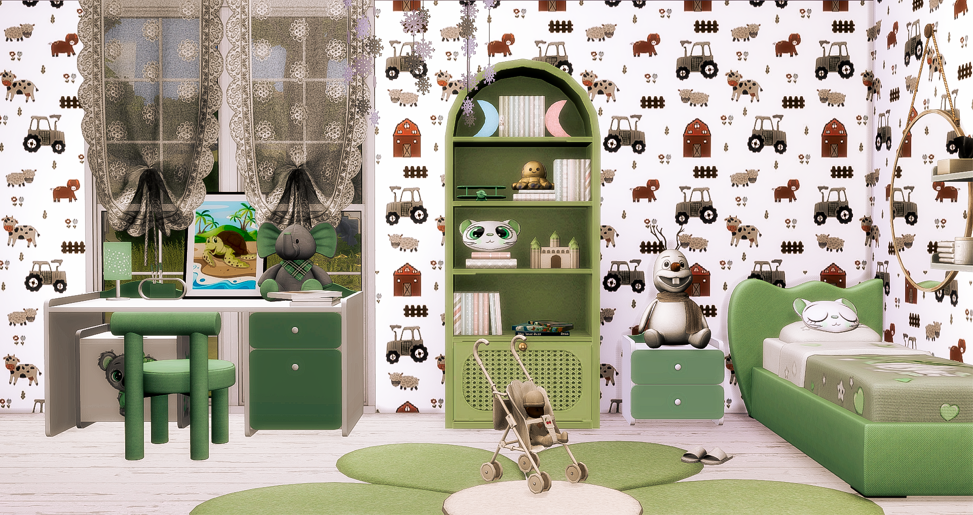 Baby Farmer_set (GGM Exclusive) mod for The Sims 4 