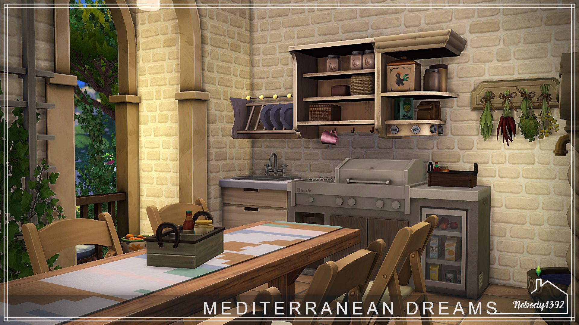 Mediterranean Dreams (No CC!) mod for The Sims 4 