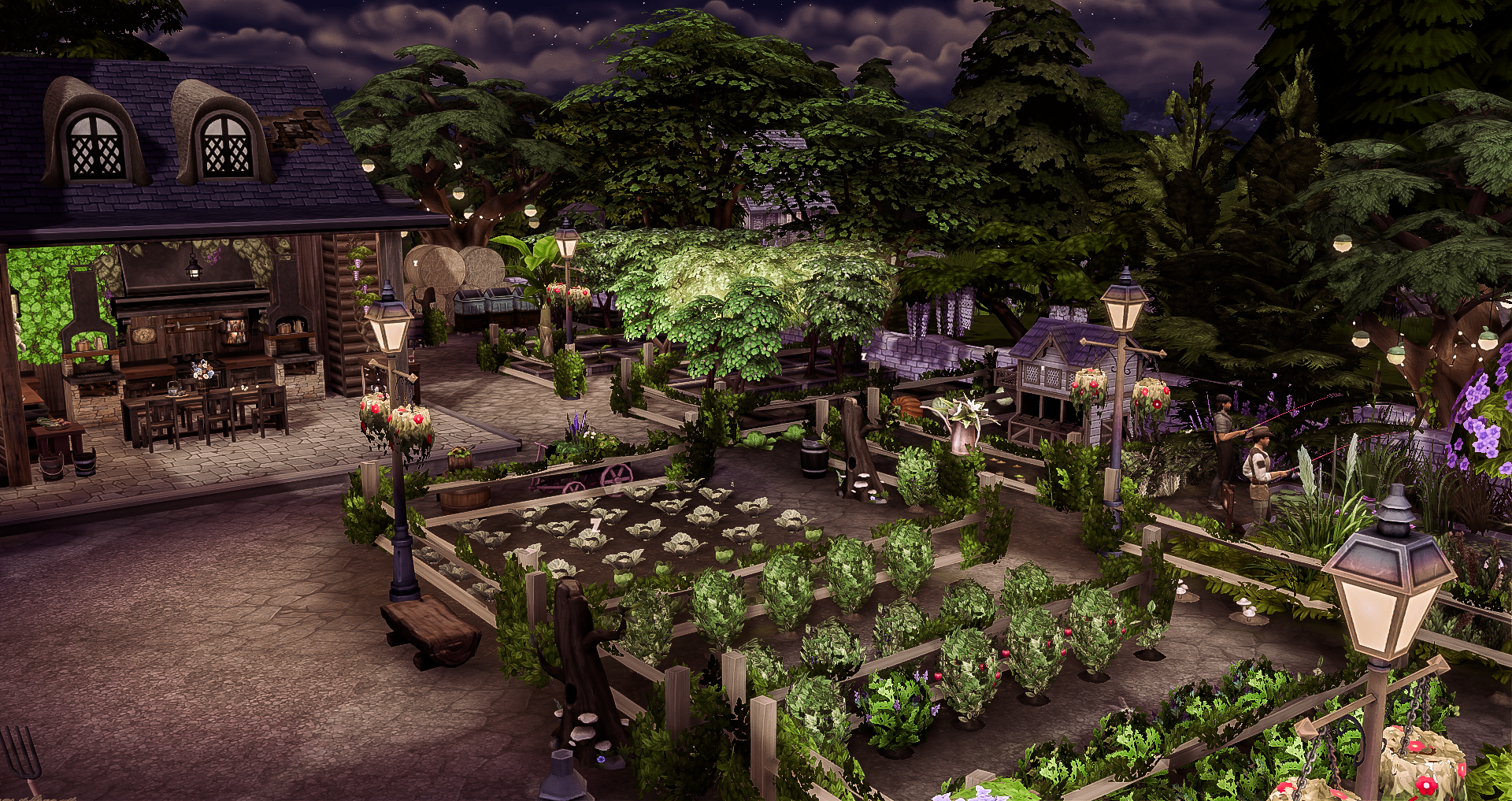 Medieval Farm (GGM Exclusive) mod for The Sims 4 