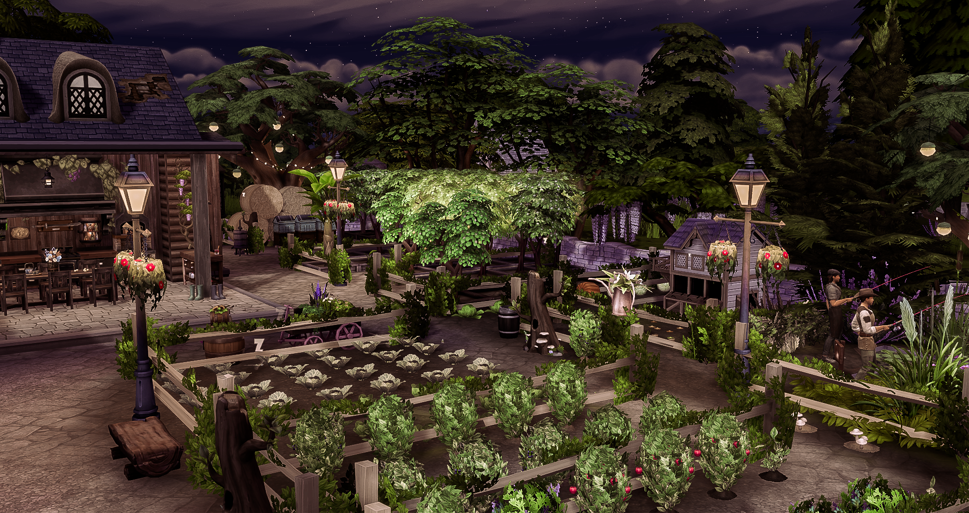 Medieval Farm (GGM Exclusive) mod for The Sims 4 