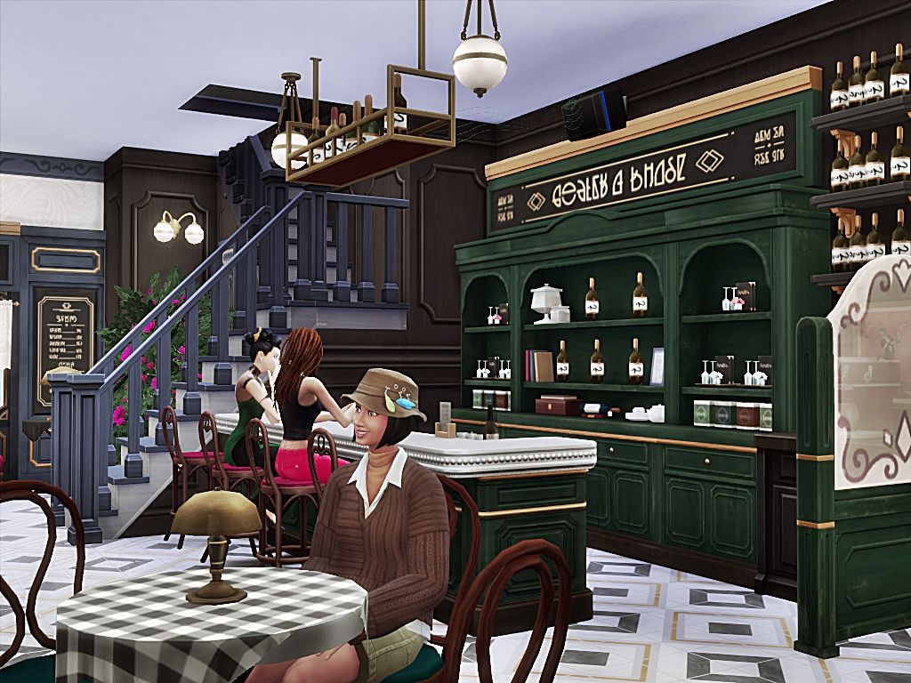 Giselle Cafe - Bistro mod for The Sims 4 