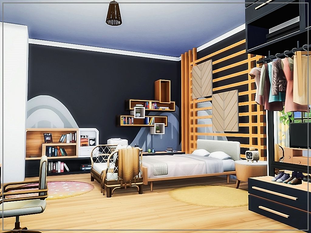 City Residence mod for The Sims 4 