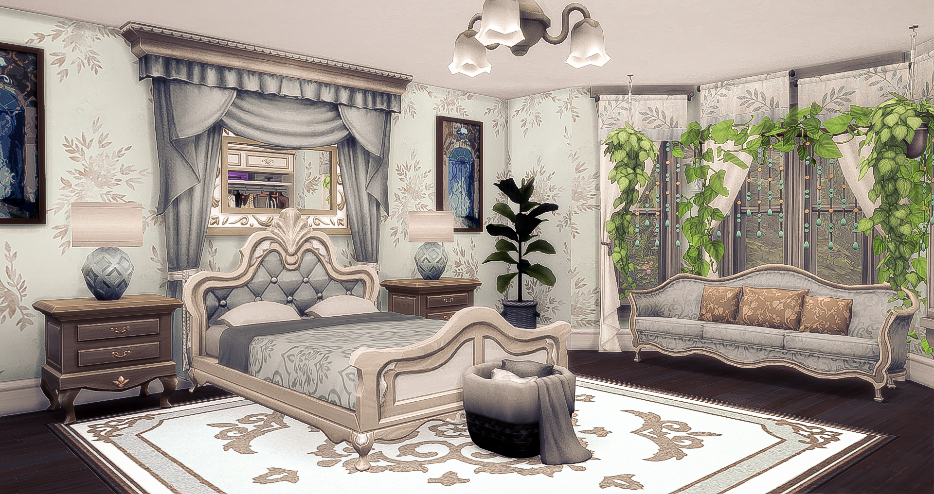 Magnolia-Summer Palace mod for The Sims 4 