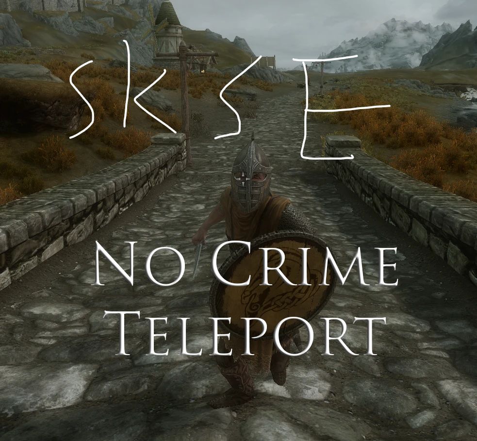 No Crime Teleport RE mod for The Elder Scrolls V: Skyrim Special Edition