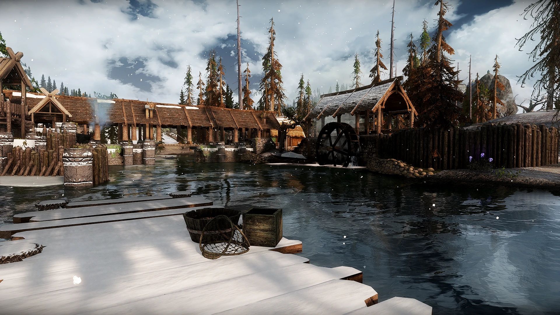 The Great Cities - CC Fishing patch mod for The Elder Scrolls V: Skyrim Special Edition