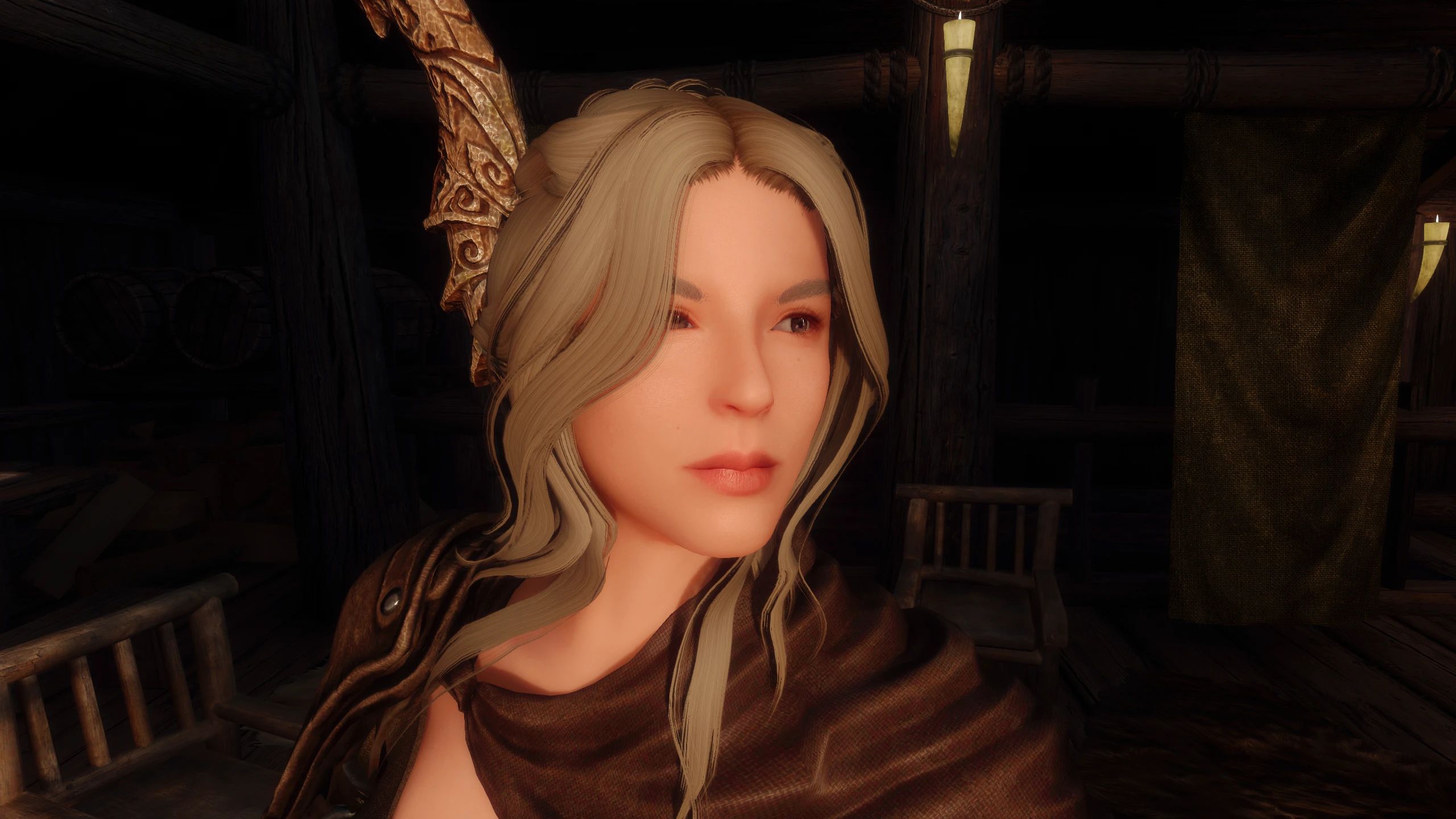 Katana - Journey in the Shadows - High Poly Head Overhaul mod for The Elder Scrolls V: Skyrim Special Edition