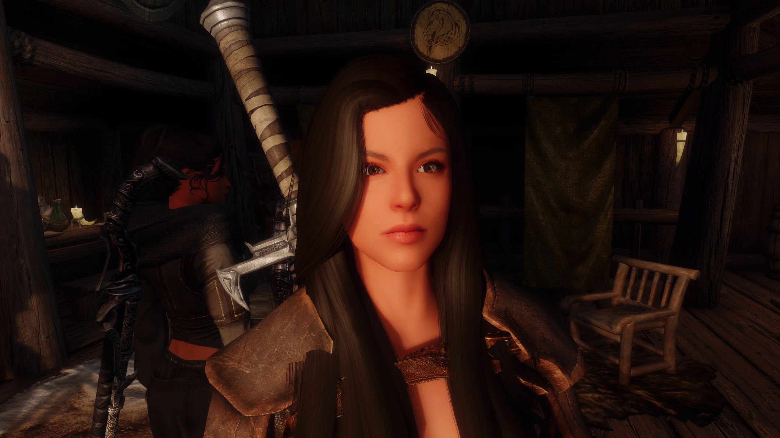 Katana - Journey in the Shadows - High Poly Head Overhaul mod for The Elder Scrolls V: Skyrim Special Edition