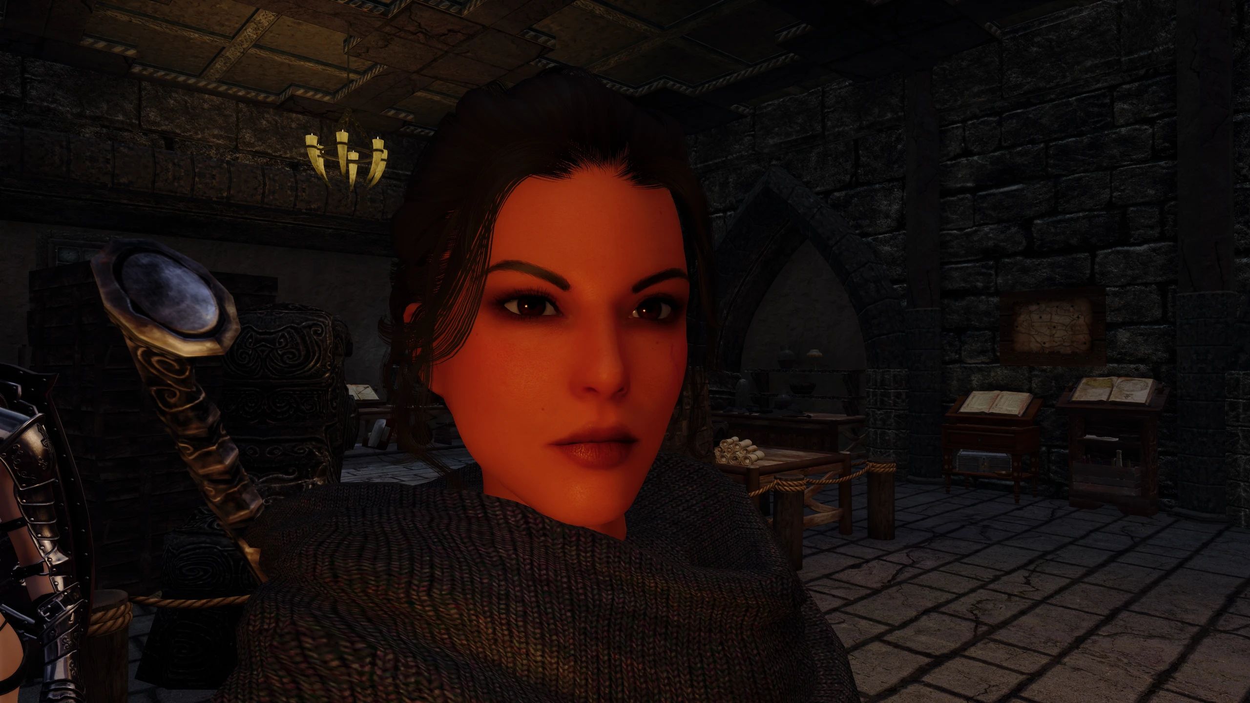 Katana - Journey in the Shadows - High Poly Head Overhaul mod for The Elder Scrolls V: Skyrim Special Edition