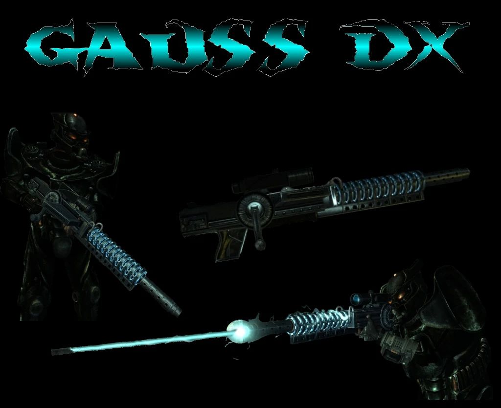 Gauss DX mod for Fallout 3
