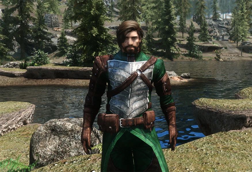 Contractor Armor Recolor - Woodland Contractor and Stalker mod for Skyrim