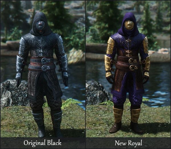 Evil Mastermind Recolor - Royal Mastermind mod for Skyrim