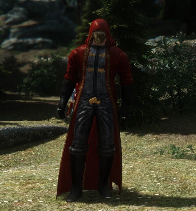 The Hermit Armor Recolor - Forest Hermit and Highborn Recluse mod for Skyrim